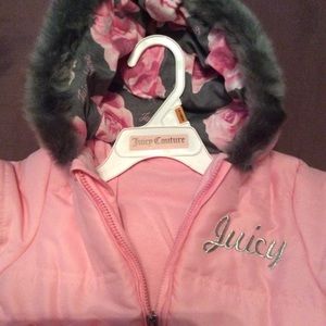 Brand NEW w/tags Juicy Couture infant snowsuit